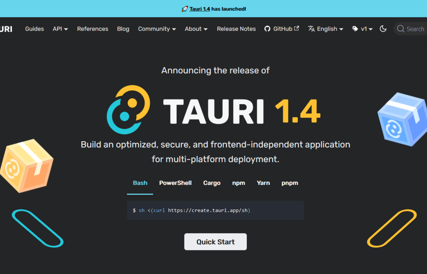 Tauri: Building Cross-Platform Desktop Apps with Web Technologies